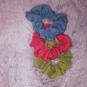 Retro scrunchies